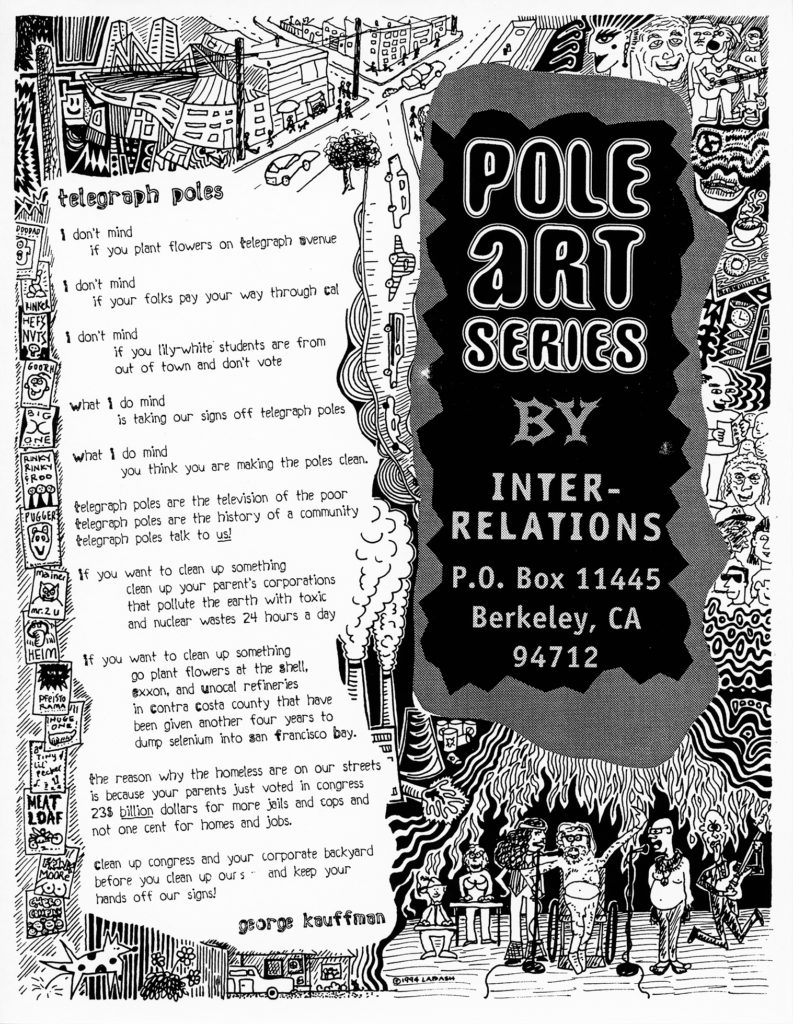 Pole Art Series - Telegraph Poles by George Kauffman